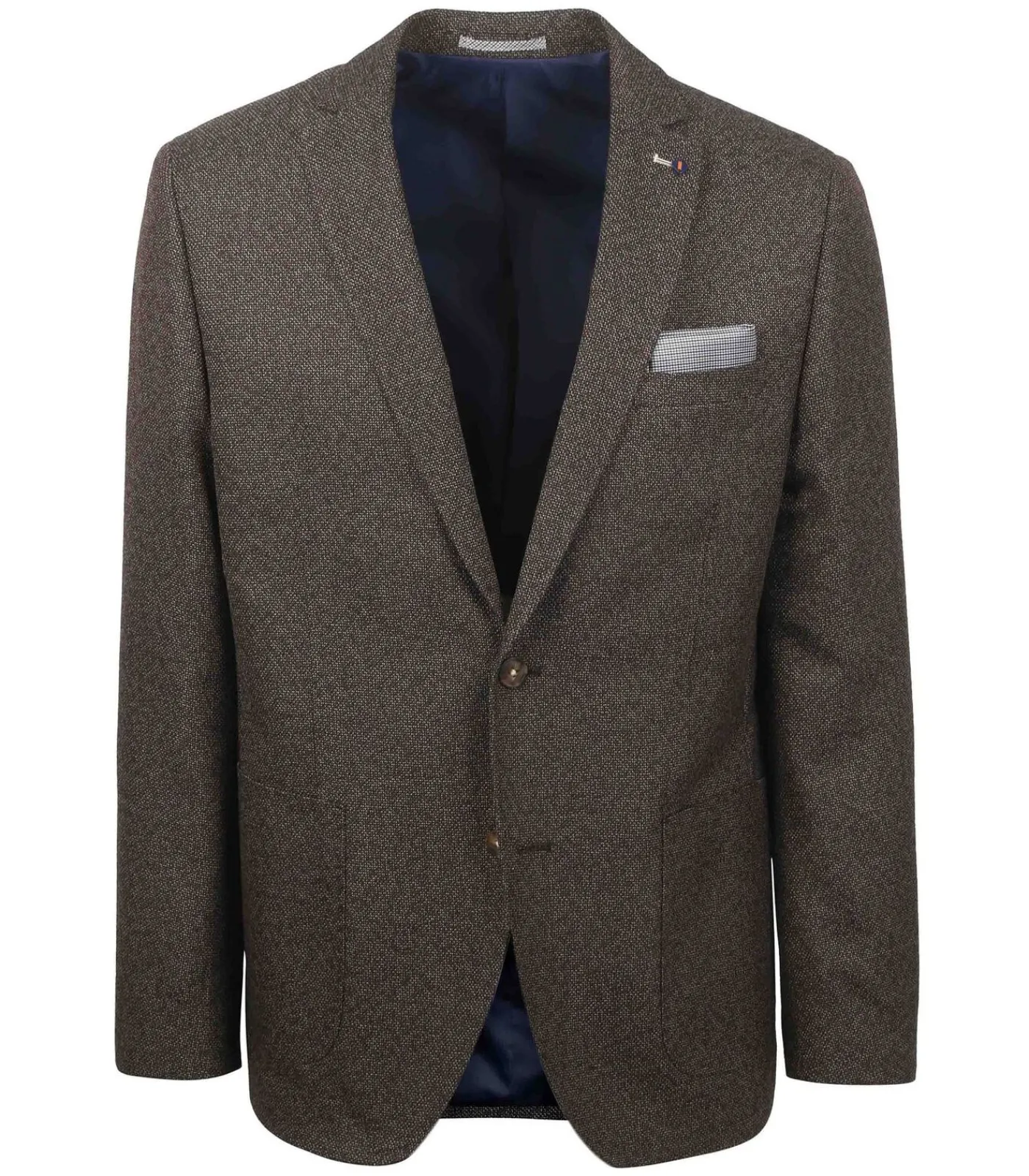 Outlet Colbert Leek Structure Bruin Heren Kostuums & Blazers