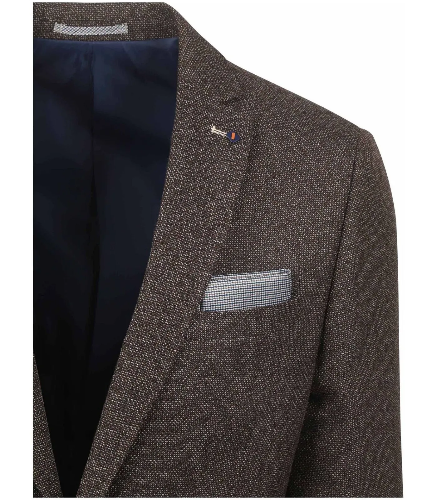 Outlet Colbert Leek Structure Bruin Heren Kostuums & Blazers