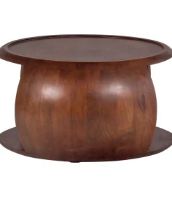 Outlet Cole Salontafel - Mango Hout - Bruin - 36x72x72 Tafels