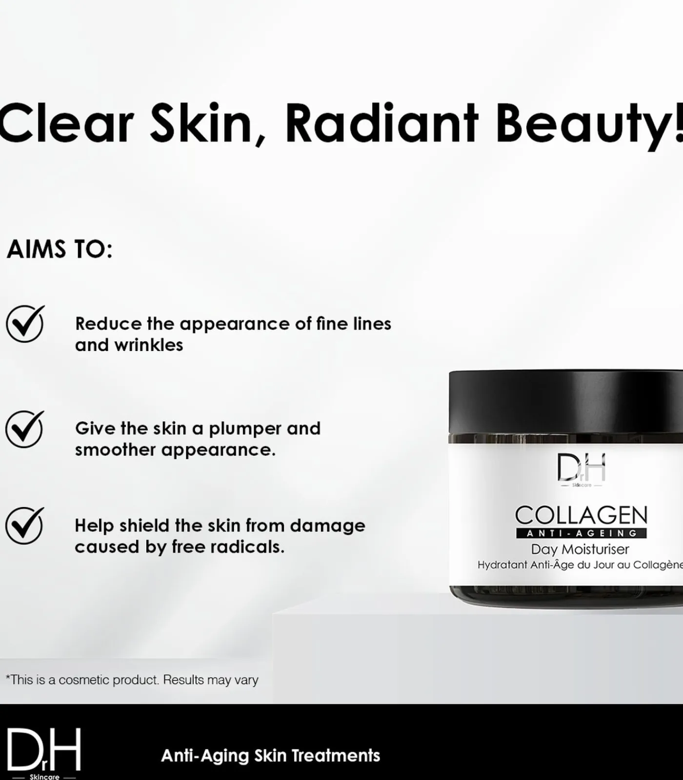 Best Collageen Anti-Aging Dagmoisturiser 60ml Skincare