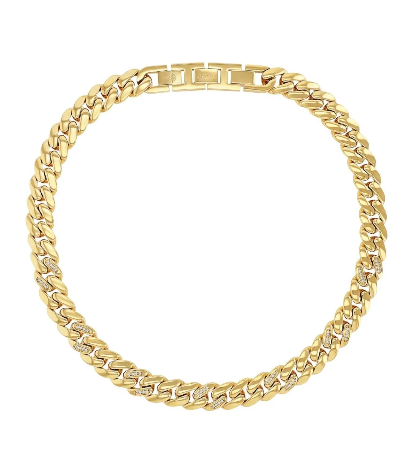 DAMES JOOP! Collier voor dames, roestvrij staal, zirkonia