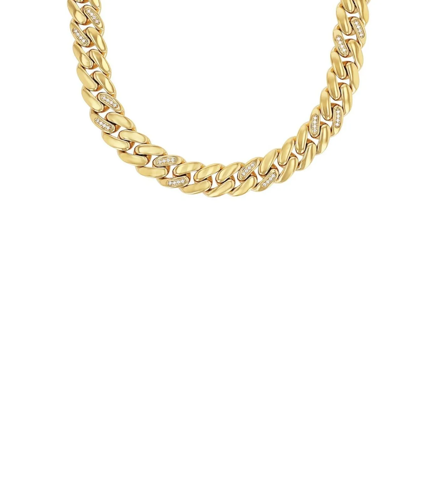 DAMES JOOP! Collier voor dames, roestvrij staal, zirkonia