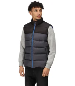 Best COLOUR BLOCK - Gi - Donkergrijs Heren Jassen