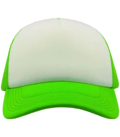 New COLOUR BLOCK - Kap - Wit DAMES Hoeden & Petten