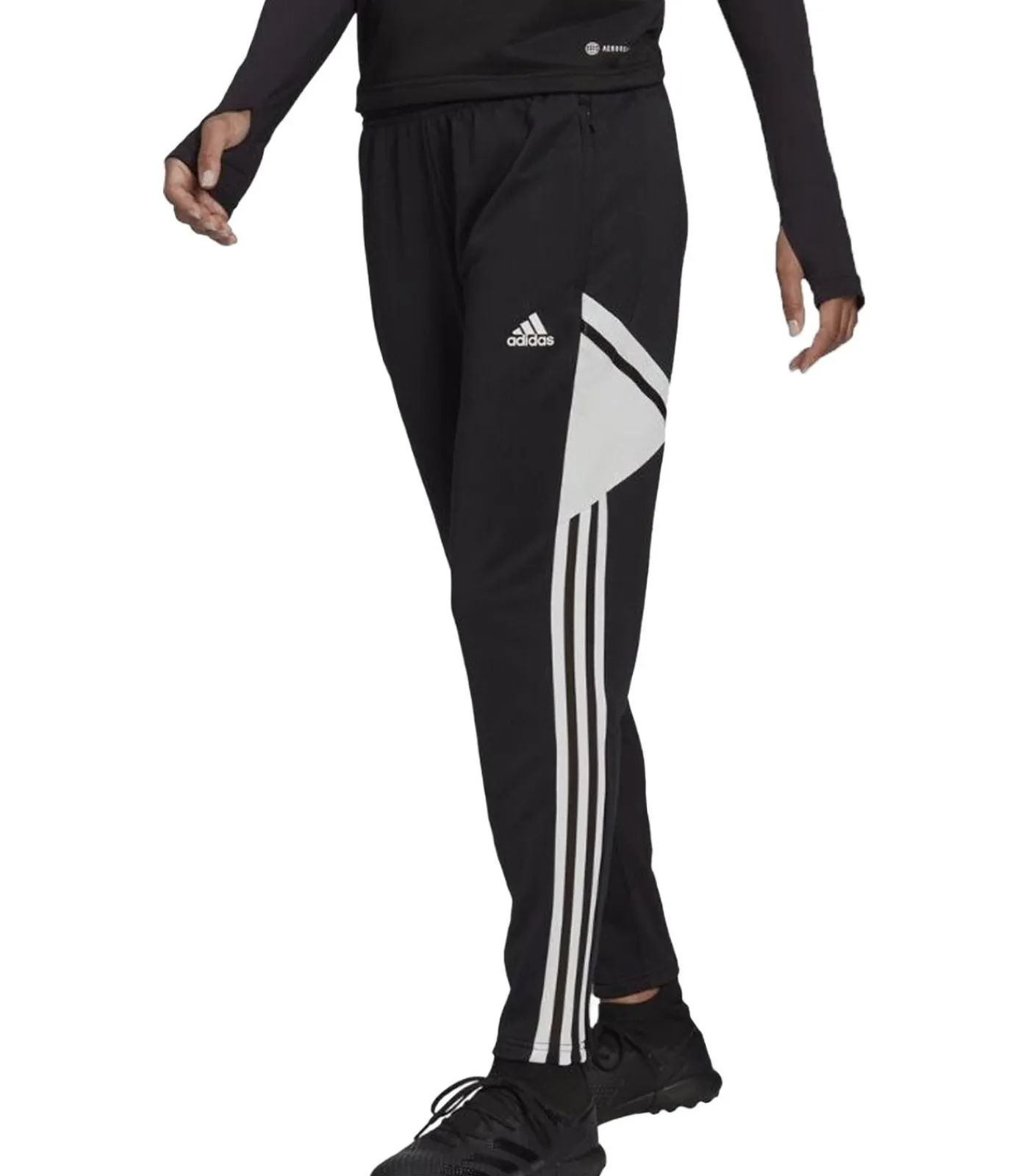 DAMES Adidas CONDIVO 22 - Trainingsbroek - Zwart