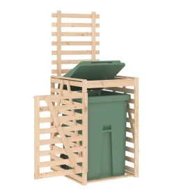 Discount Containerberging 84x90x128,5 cm massief grenenhout Manden En Bakken