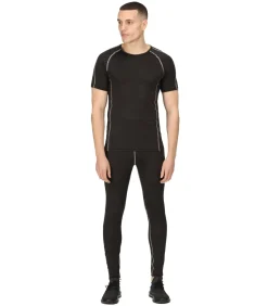 Hot CONTRAST - Vest - Zwart Heren Thermisch Ondergoed