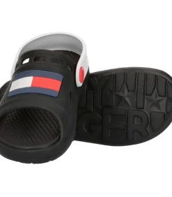 Kinderen Tommy Hilfiger CONTRAST DETAIL - Sandalen - Zwart