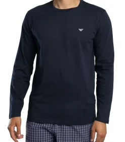 Hot Controleer Pyjamaset Met Lange Mouwen Heren Pyjama's