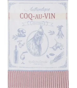 Best COQ AU VIN - Tafellinnen Theedoek Keuken- & Tafellinnen