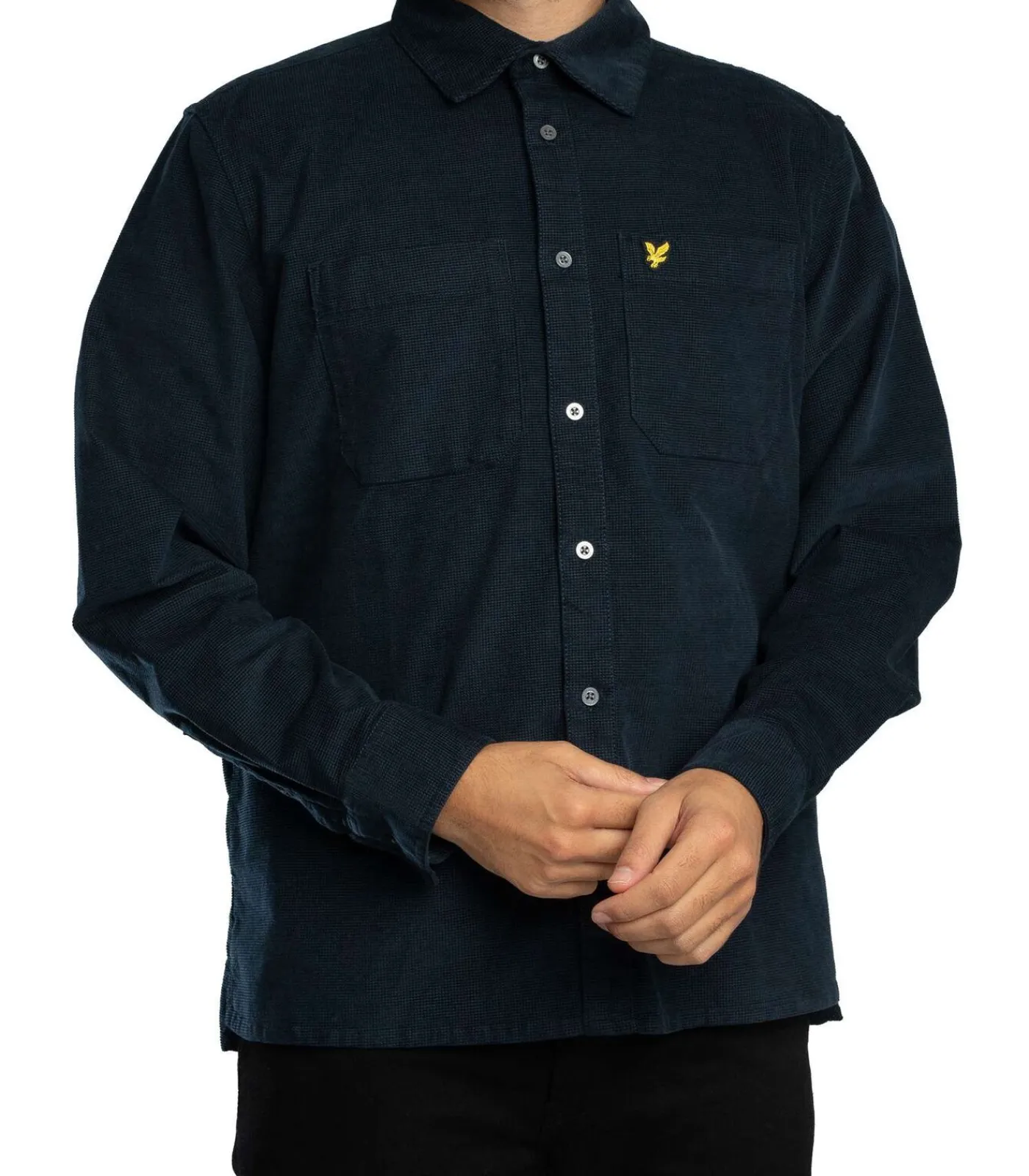 Heren Lyle & Scott Corduroy Overhemd
