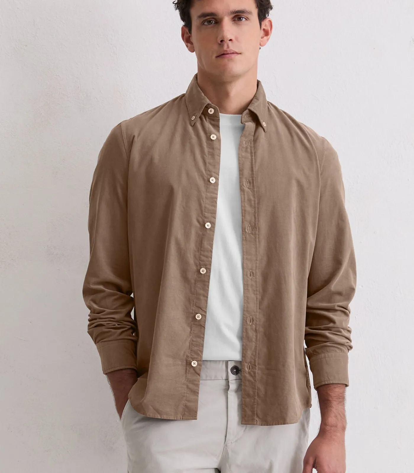 Heren Marc O'Polo Corduroy overhemd in de vorm van