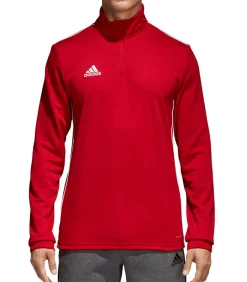 Kinderen Adidas CORE 18 - Sweatshirt - Rood