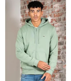 Heren LACOSTE Core vest - thyme