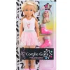 Kinderen Corolle modepop ballerina Valentine met accessoires en hond Tutu