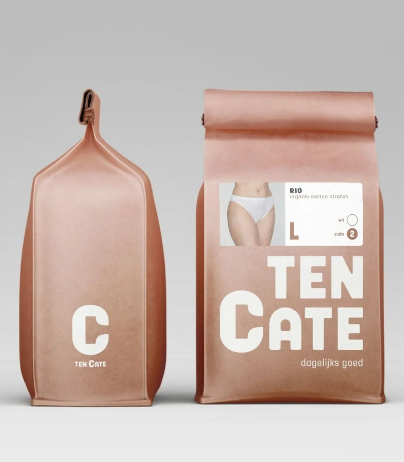 DAMES Ten Cate Corrigerend high leg slip - Basics shape - Hoog opgesneden shapewear slip