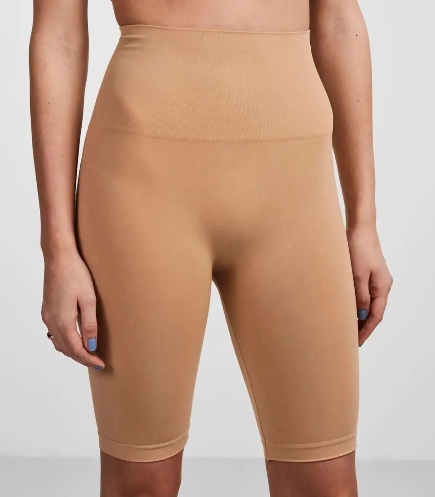 DAMES Pieces Corrigerende boxershort lange pijpjes - Hoge shapewear boxershort - Medium Buik, rug, taille corrigerend