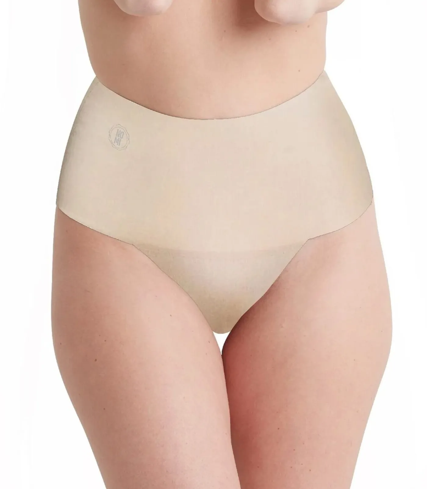 DAMES NOMI Corrigerende string - Sleek Smooth Thong - Shapewear string - Zwart - Huidskleur