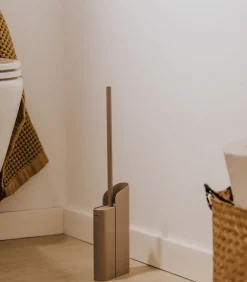 Sale Flat Matte Gold Toiletborstelhouder Toiletaccessoires