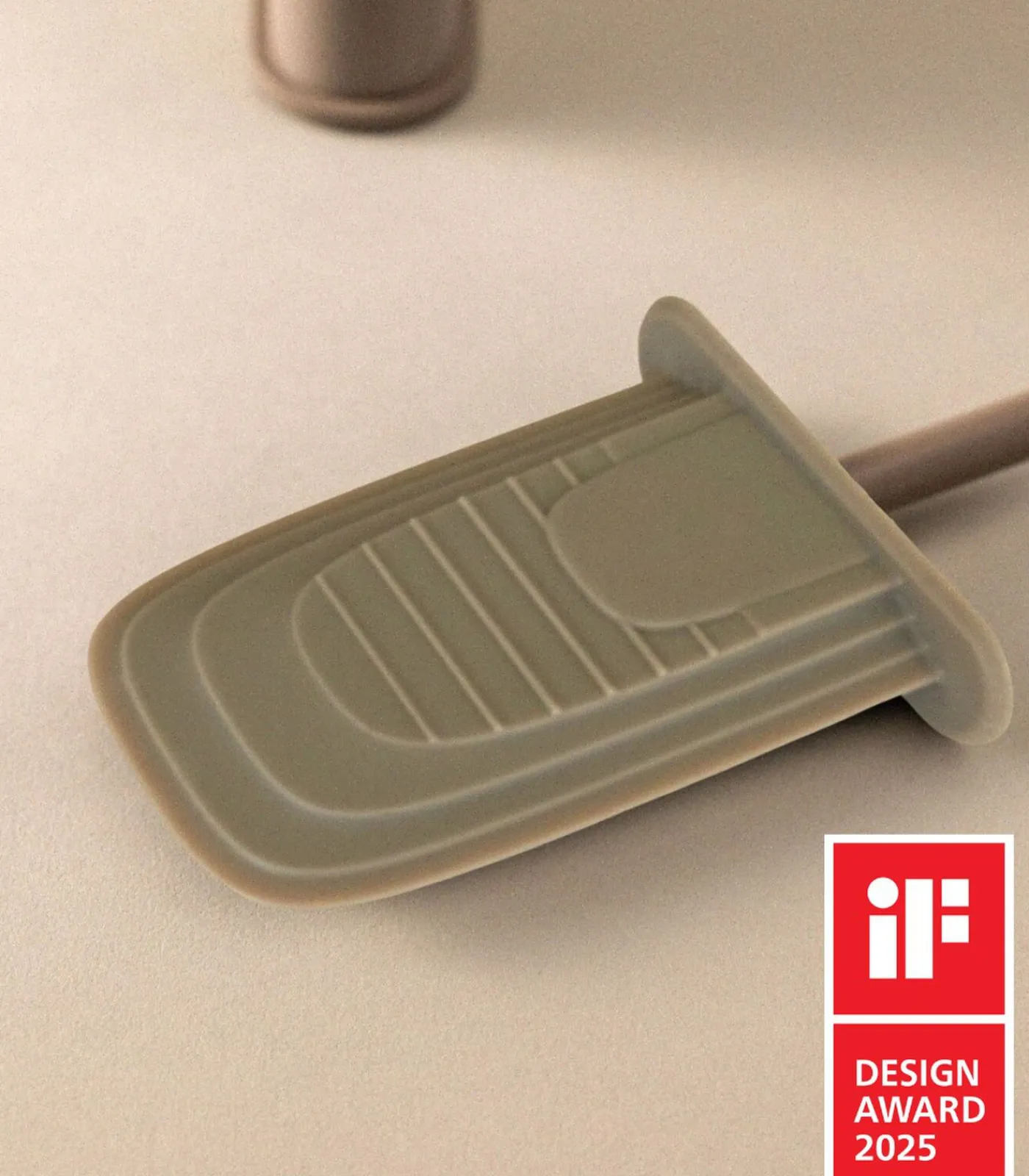 Cosmic Platte Matte Koperen Toiletborstelhouder