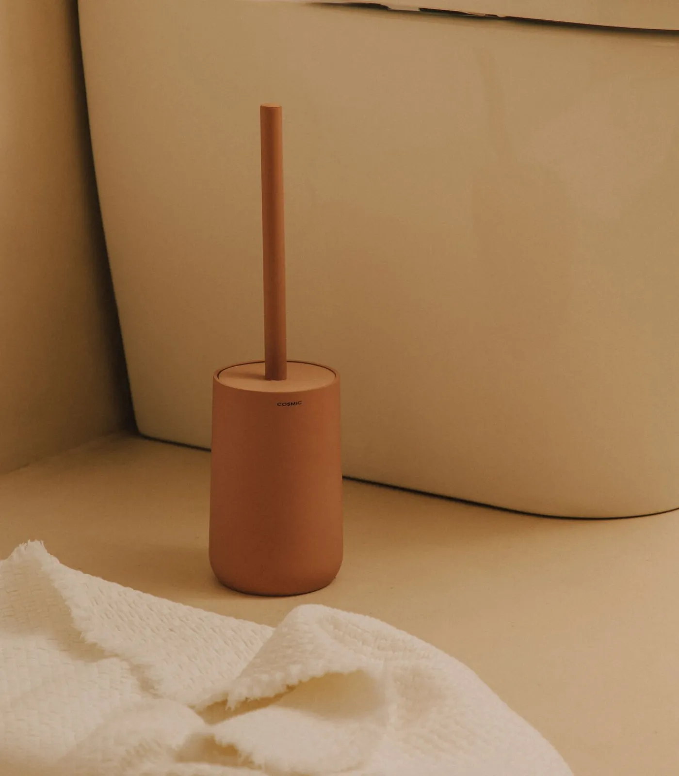 Hot Saona Oranje Toiletborstelhouder Toiletaccessoires