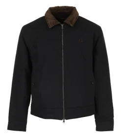Heren Fred Perry Cotton Caban Jacket