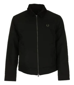 Heren Fred Perry Cotton Caban Jacket