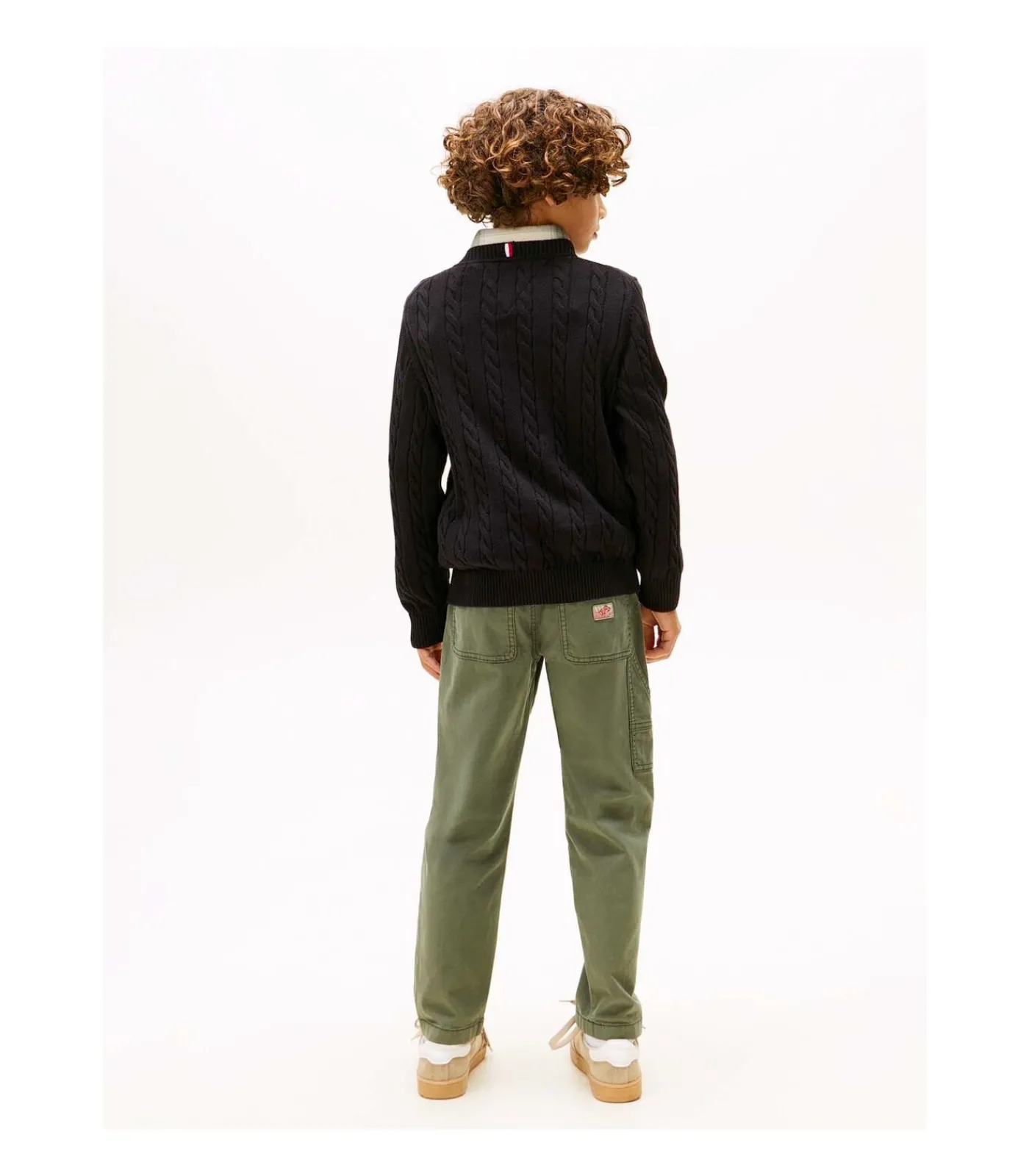 Sale Cotton Cable Sweater Kinderen Truien & Vesten