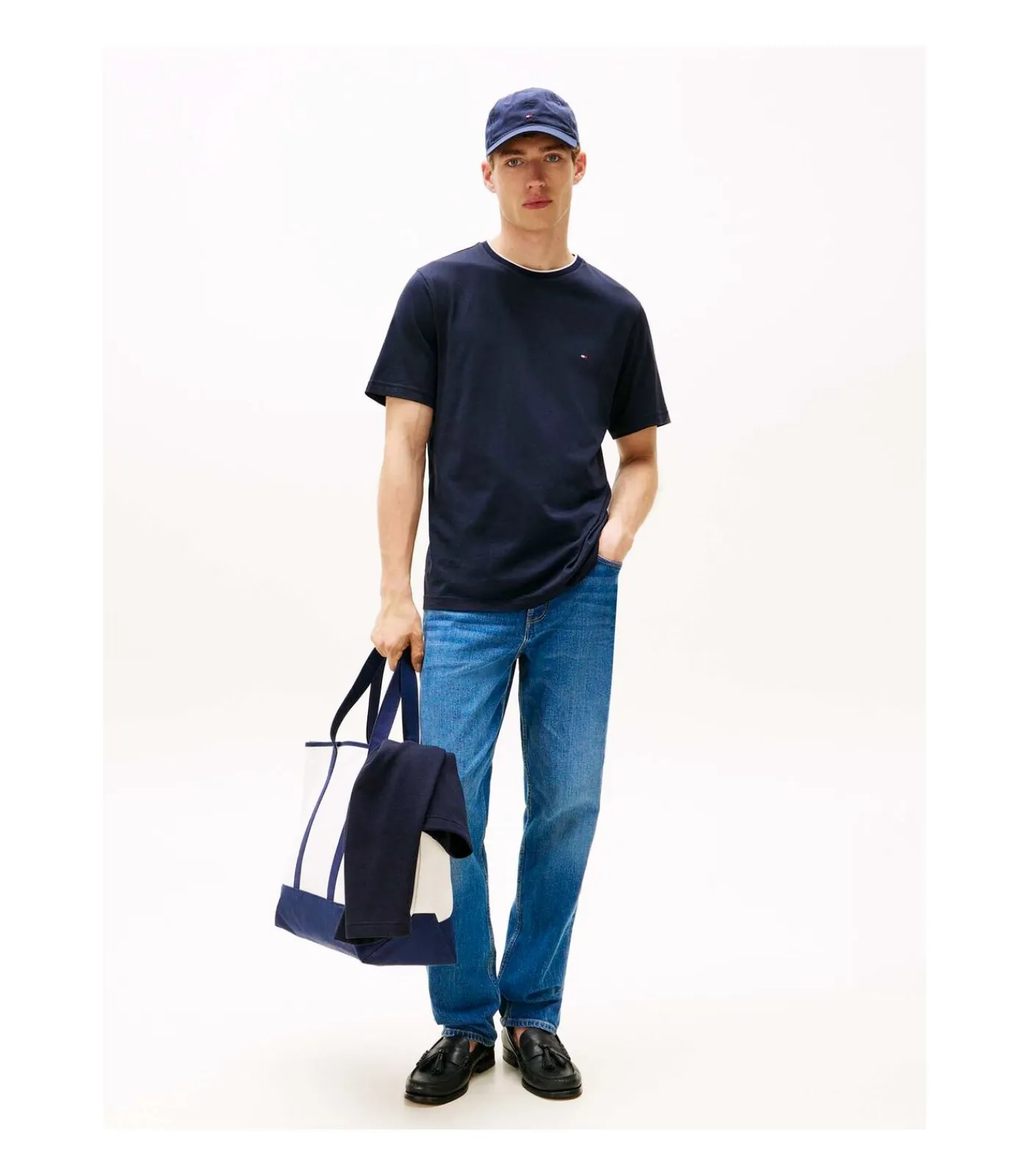 Heren Tommy Hilfiger Cotton Modal Tee