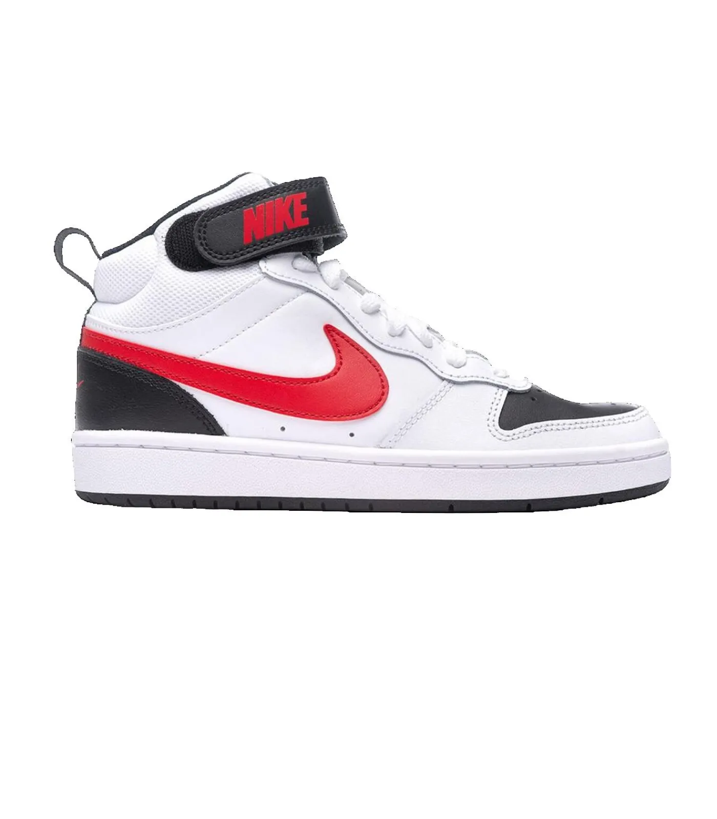 Kinderen Nike Court Borough Mid 2 - Sneakers - Wit