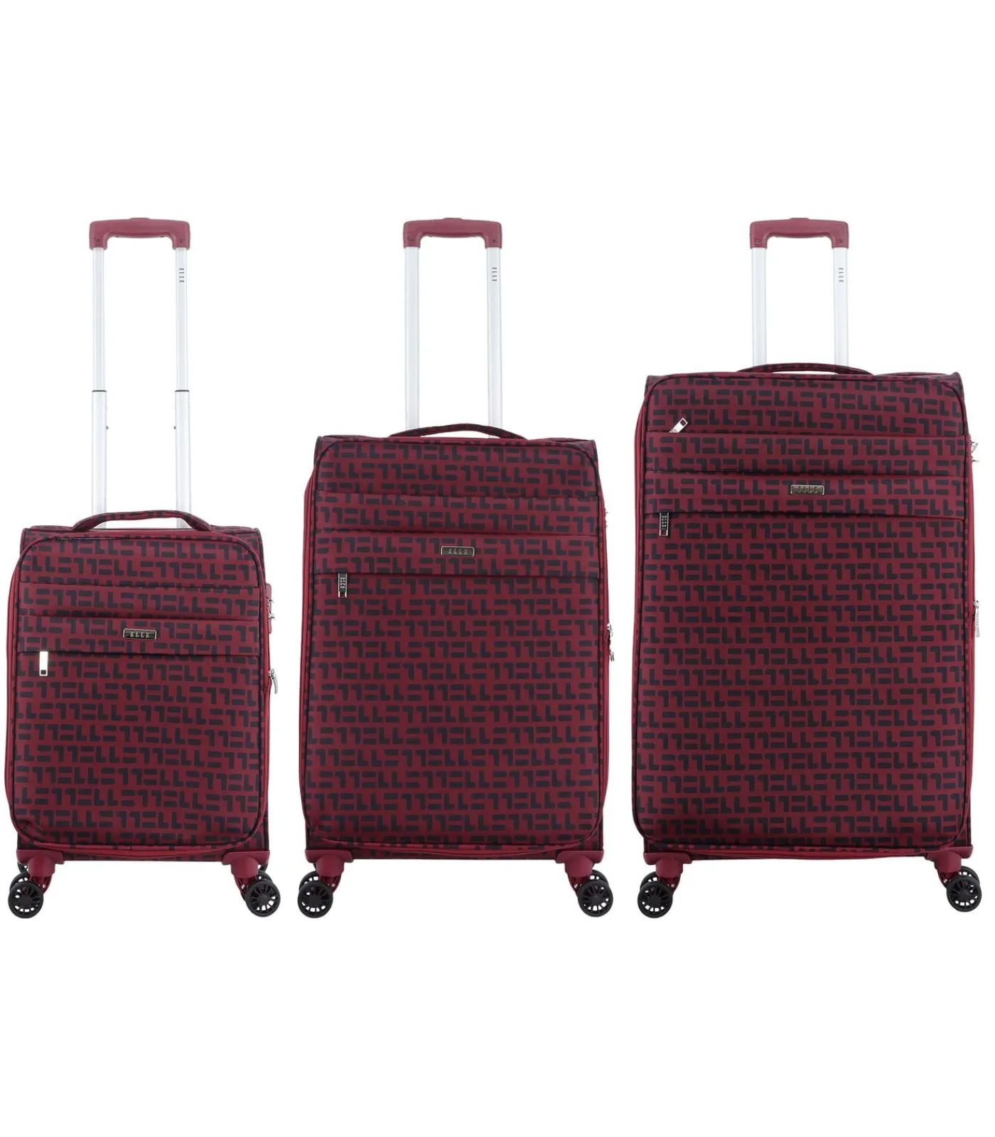 ELLE Couture Reiskofferset 55/66/77 cm (S/M/L) 8 wielen