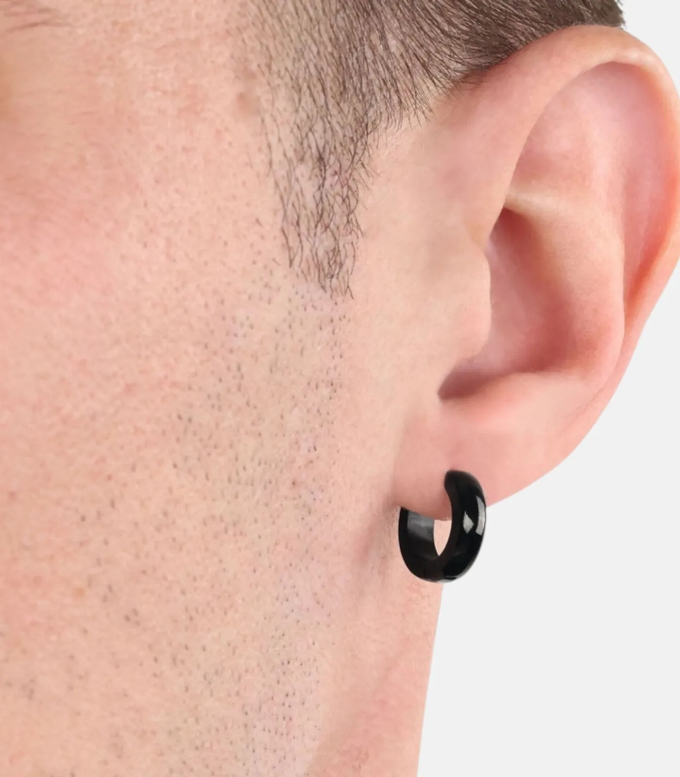 Outlet Creolen voor mannen, roestvrij staal Heren Oorbellen