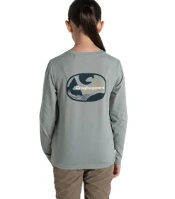 Kinderen Craghoppers CRUZ - T-shirt - Donkergroen