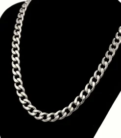 Heren TrendFox Cuban Ketting - 9mm - Zilver Kleurig - Staal - 60cm