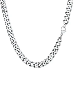 Heren TrendFox Cuban Link Heren Ketting - Dikke Schakel - 7mm - Zilver kleurig