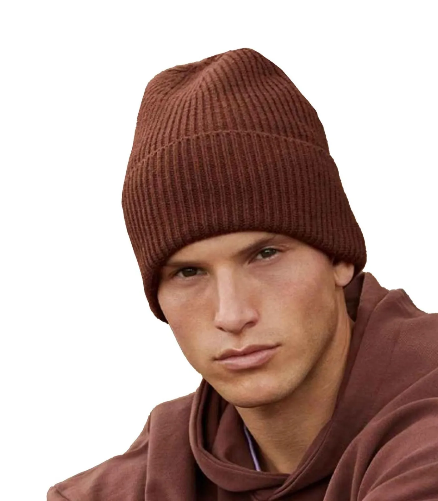 Heren Beechfield CUFFED - Muts - Okergeel