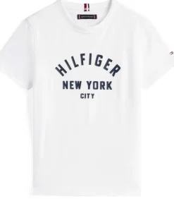 Kinderen Tommy Hilfiger Curved Hilfiger Graphic Tee Ss