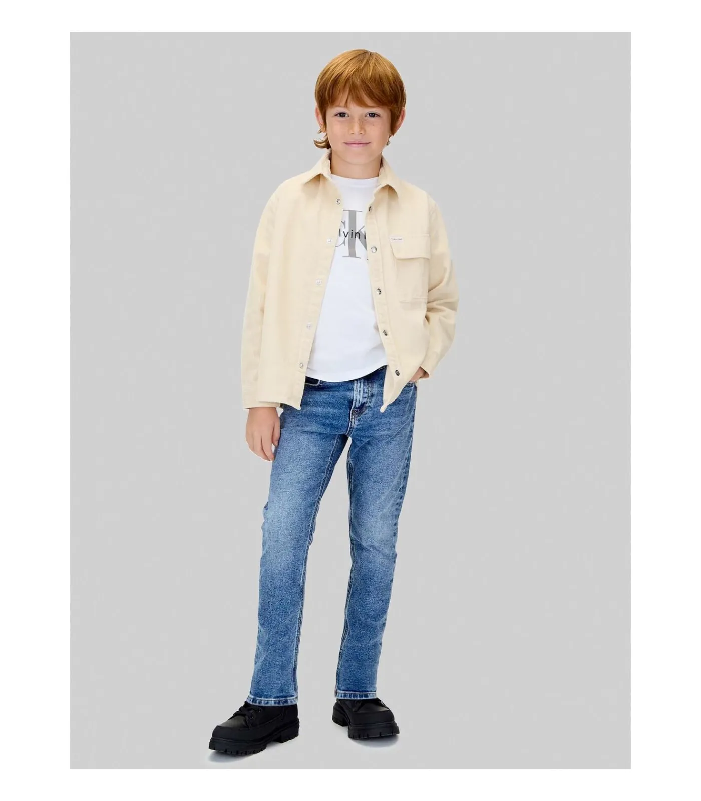 Kinderen Calvin Klein Dad Washed Cf