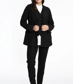 DAMES YOEK Dames Blazer met knoopsluiting