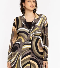 DAMES YOEK Dames Blazer met lange mouwen