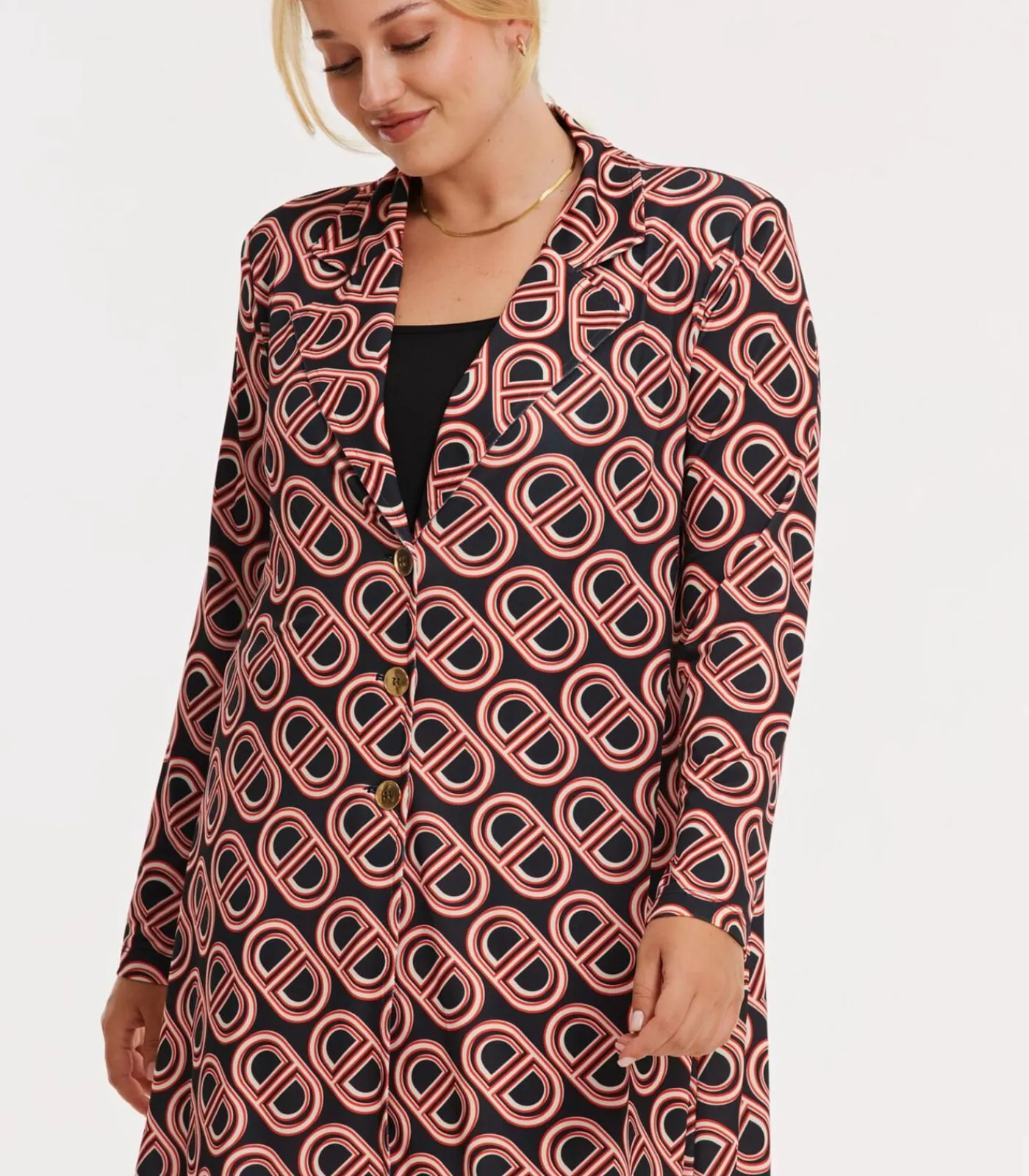 DAMES YOEK Dames Blazer print