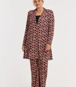 DAMES YOEK Dames Blazer print