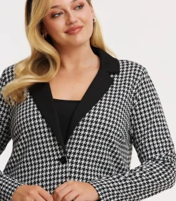 DAMES YOEK Dames Blazer print