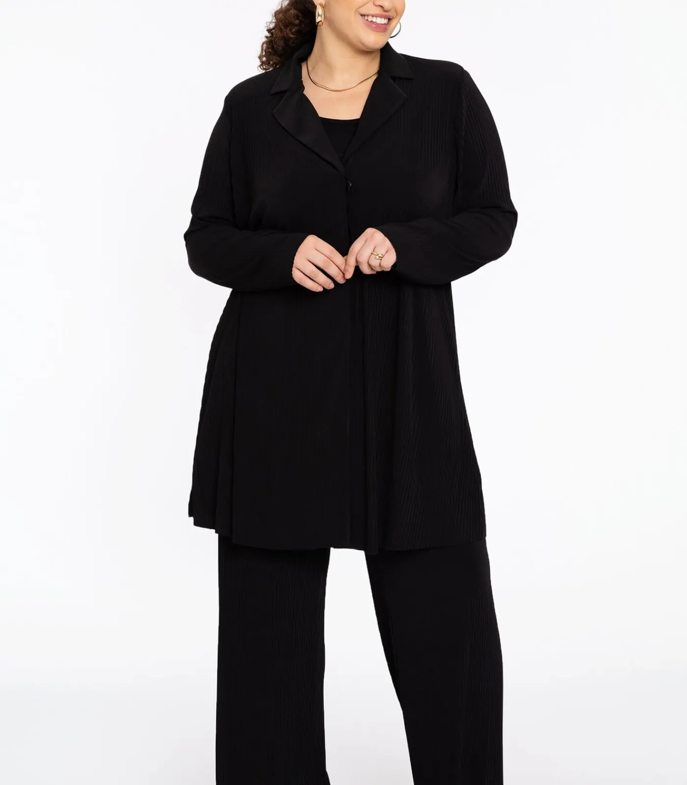 DAMES YOEK Dames Blazer wijde pasvorm