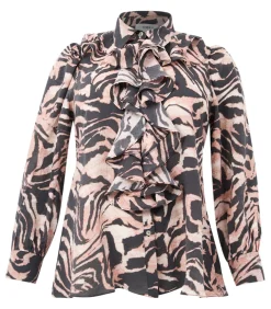 Dames Blouse print DAMES Overhemden & Blouses