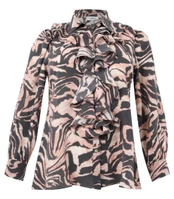 Dames Blouse print DAMES Overhemden & Blouses