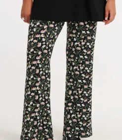 DAMES YOEK Dames Broek print