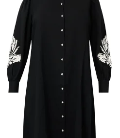 DAMES YOEK Dames Jurk print