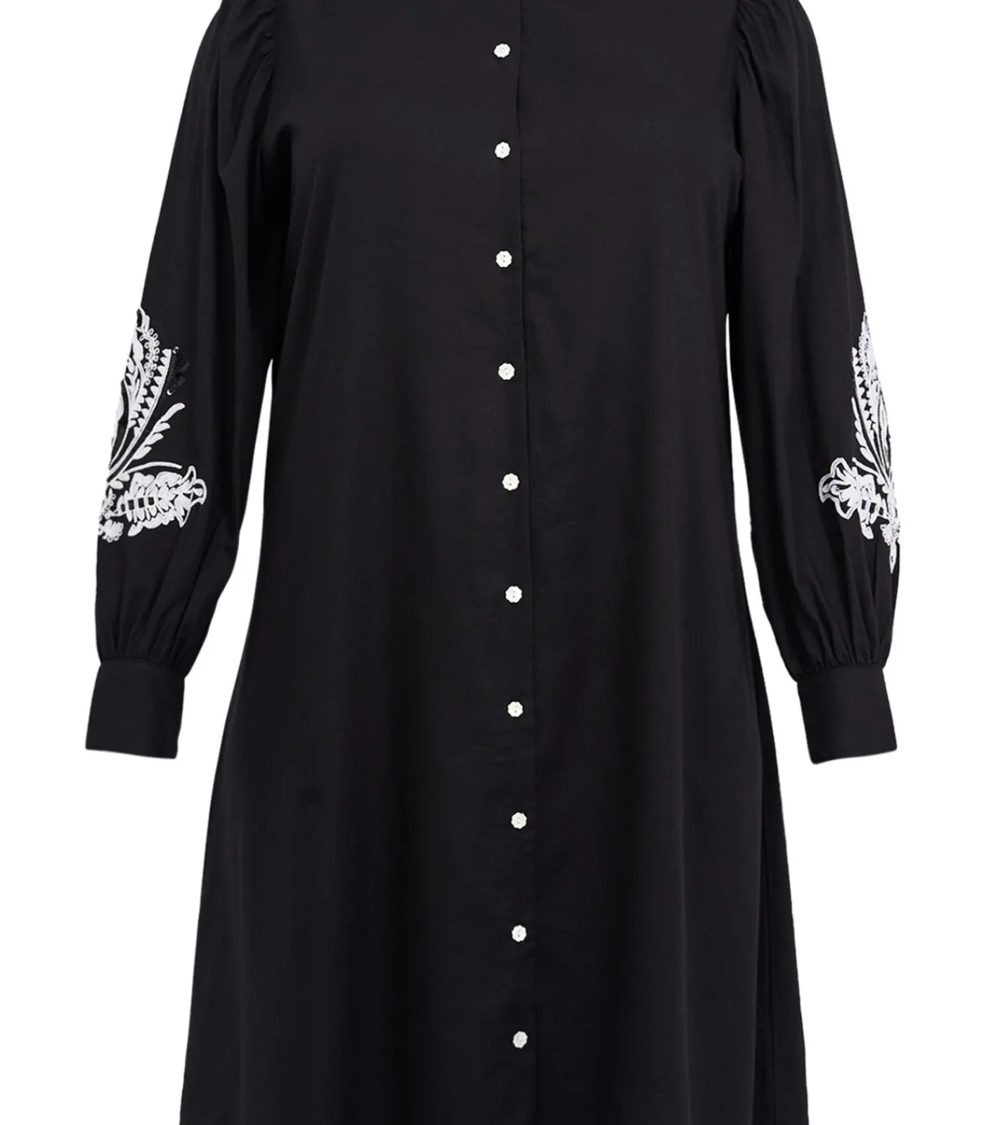 DAMES YOEK Dames Jurk print