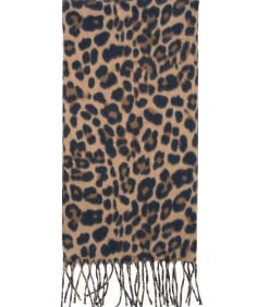 Clearance Dames sjaal met luipaard DAMES Sjaals